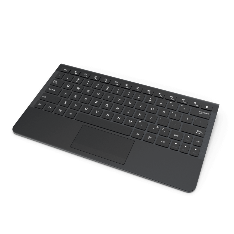 Wireless keyboard with trackpad